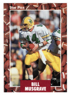Bill Musgrave - Oregon Ducks (NFL - NCAA Football Card) 1991 Star Pics # 74 Mint