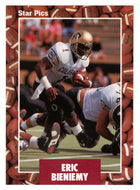 Eric Bieniemy (NFL - NCAA Football Card) 1991 Star Pics # 75 Mint