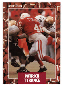 Pat Tyrance (NFL - NCAA Football Card) 1991 Star Pics # 76 Mint