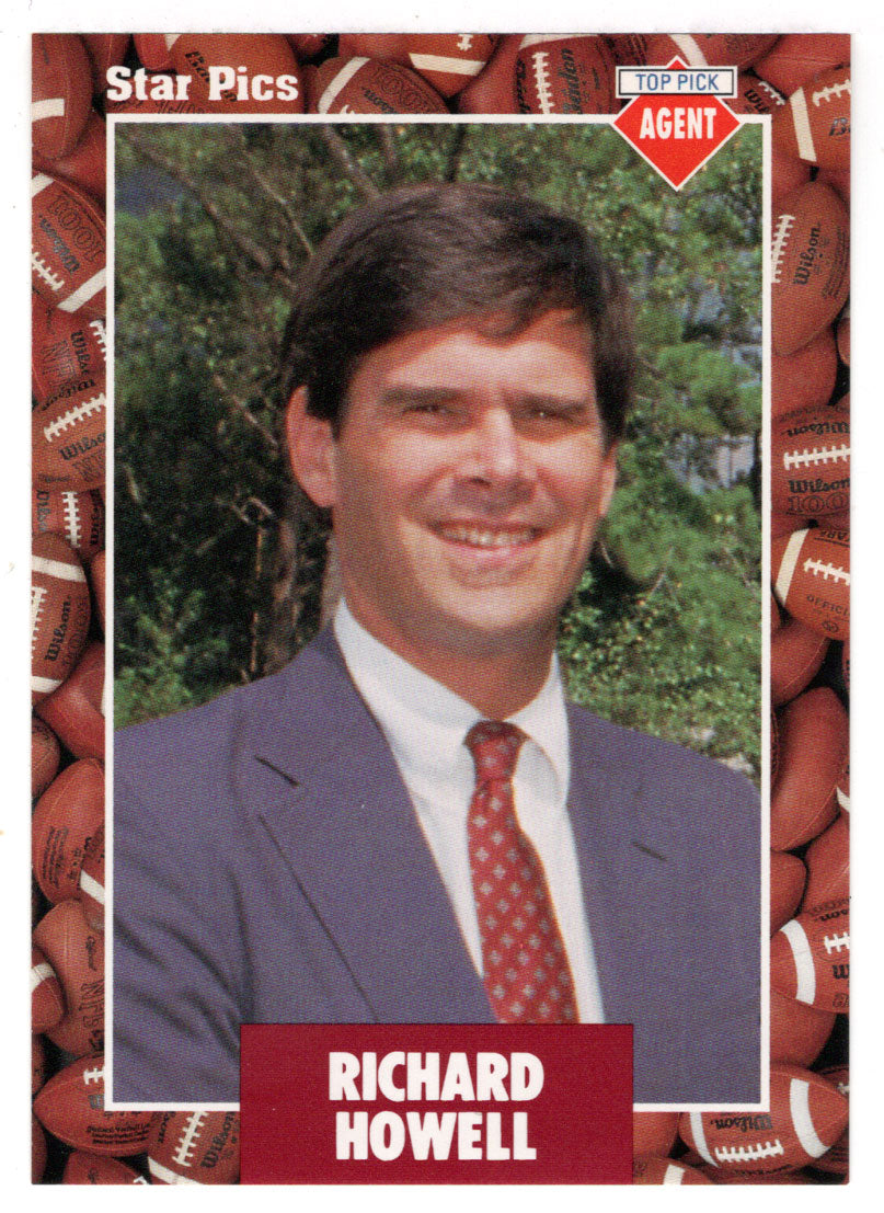 Richard Howell (NFL - NCAA Football Card) 1991 Star Pics # 84 Mint
