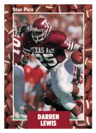Darren Lewis (NFL - NCAA Football Card) 1991 Star Pics # 94 Mint