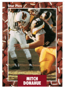 Mitch Donahue (NFL - NCAA Football Card) 1991 Star Pics # 99 Mint