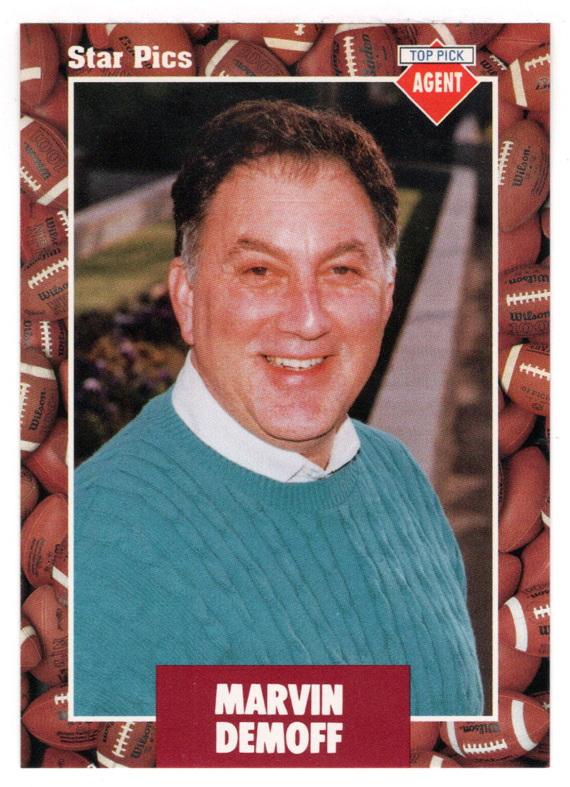 Marvin Demoff (NFL - NCAA Football Card) 1991 Star Pics # 100 Mint