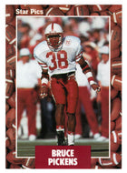 Bruce Pickens (NFL - NCAA Football Card) 1991 Star Pics # 102 Mint