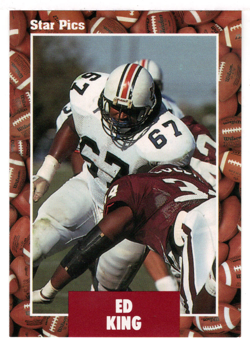 Ed King (NFL - NCAA Football Card) 1991 Star Pics # 105 Mint
