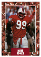 Mike Jones (NFL - NCAA Football Card) 1991 Star Pics # 106 Mint