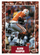 Alvin Harper (NFL - NCAA Football Card) 1991 Star Pics # 107 Mint