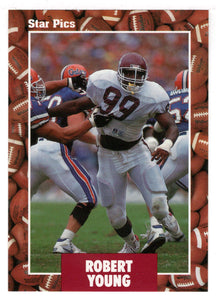 Robert Young (NFL - NCAA Football Card) 1991 Star Pics # 108 Mint