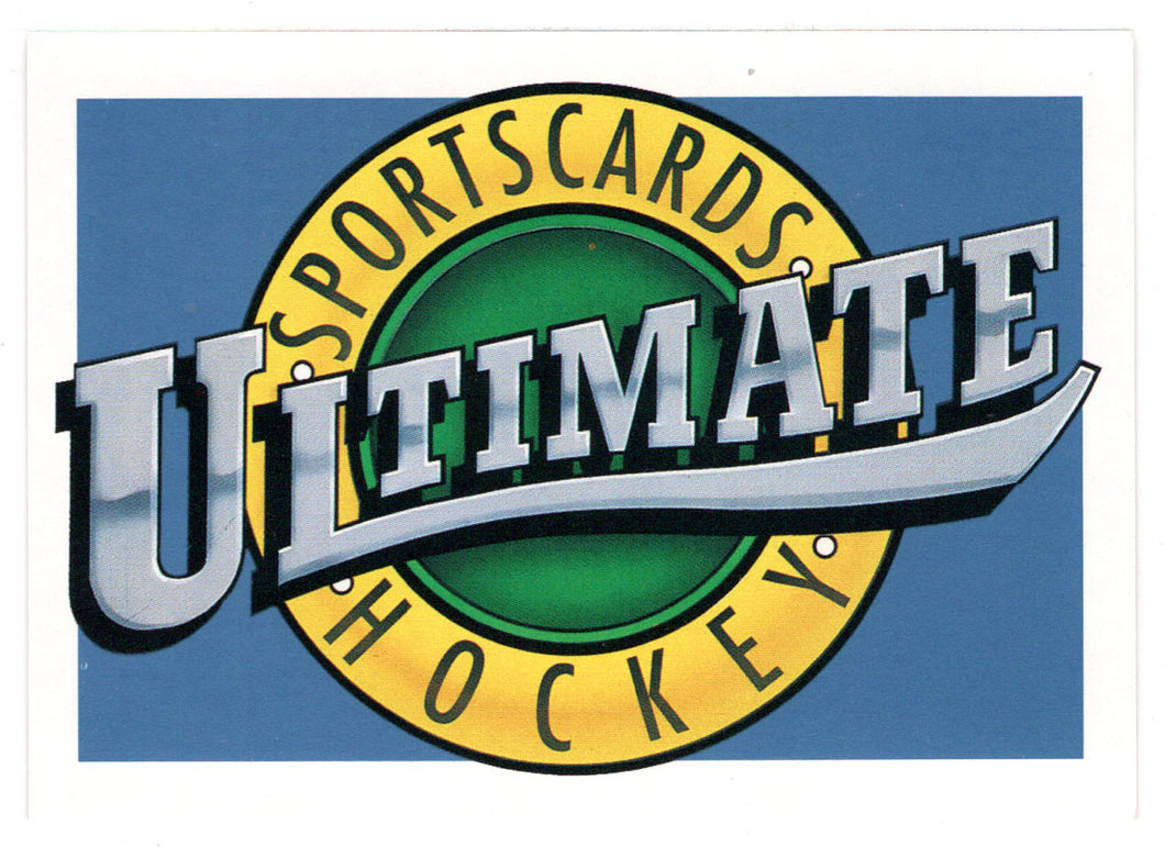 Ultimate Draft Picks Cover Card (NHL Hockey Card) 1991 Ultimate Draft Picks # 1 Mint