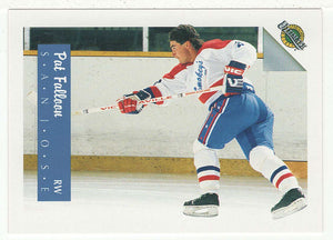 Pat Falloon - San Jose Sharks (NHL Hockey Card) 1991 Ultimate Draft Picks # 2 Mint