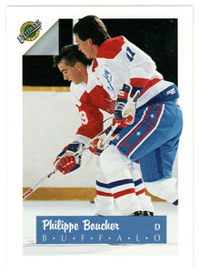 Philippe Boucher - Buffalo Sabres (NHL Hockey Card) 1991 Ultimate Draft Picks # 11 Mint