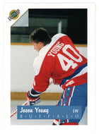 Jason Young - Buffalo Sabres (NHL Hockey Card) 1991 Ultimate Draft Picks # 40 Mint