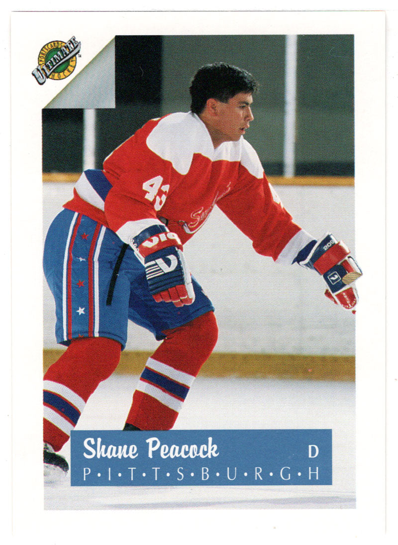 Shane Peacock - Pittsburgh Penguins (NHL Hockey Card) 1991 Ultimate Draft Picks # 43 Mint