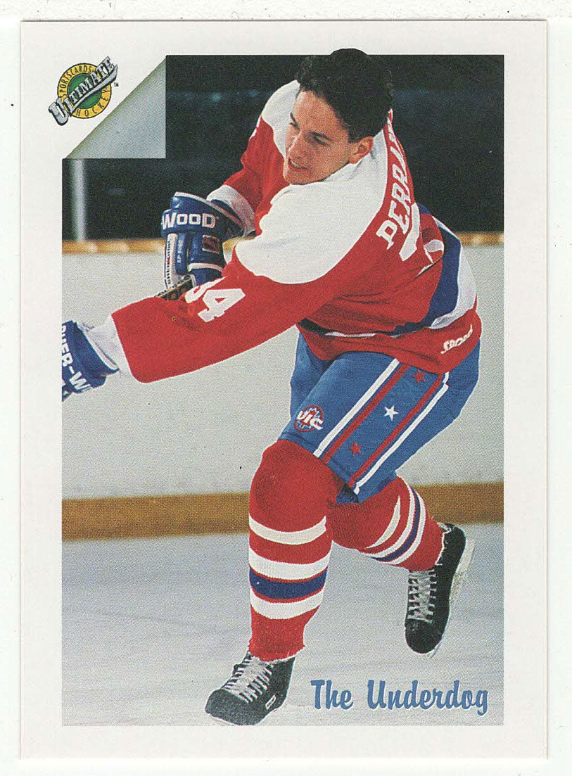 Yanic Perreault - Toronto Maple Leafs (NHL Hockey Card) 1991 Ultimate Draft Picks # 54 Mint