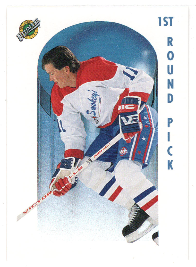 Philippe Boucher - Buffalo Sabres - 1st Round Pick (NHL Hockey Card) 1991 Ultimate Draft Picks # 67 Mint