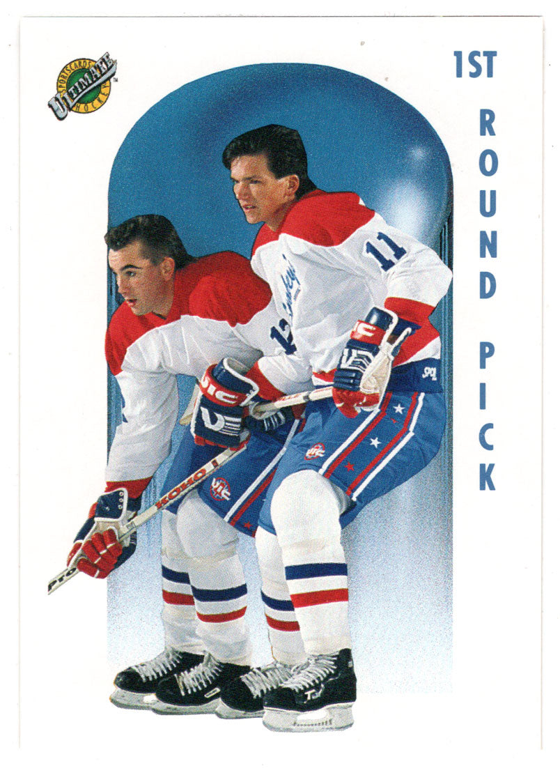 Pat Peake - Washington Capitals - 1st Round Pick (NHL Hockey Card) 1991 Ultimate Draft Picks # 68 Mint