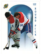 Brent Bilodeau - Montreal Canadiens - 1st Round Pick (NHL Hockey Card) 1991 Ultimate Draft Picks # 70 Mint