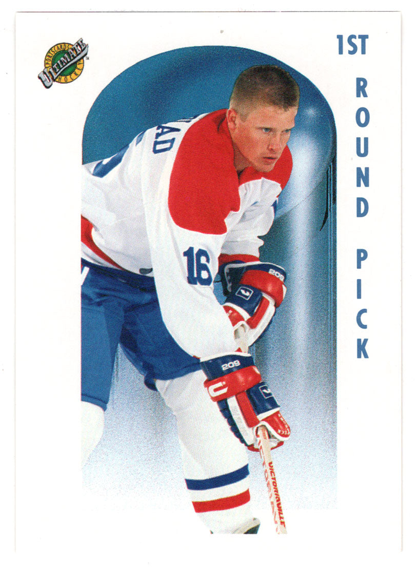 Niklas Sundblad - Calgary Flames - 1st Round Pick (NHL Hockey Card) 1991 Ultimate Draft Picks # 72 Mint