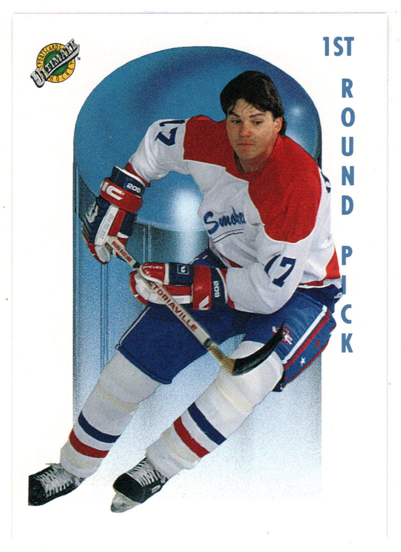 Trevor Halverson - Washington Capitals - 1st Round Pick (NHL Hockey Card) 1991 Ultimate Draft Picks # 73 Mint
