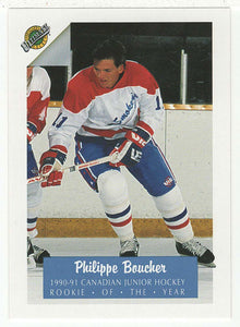 Philippe Boucher - Jeff Nelson - Scott Niedermayer (NHL Hockey Card) 1991 Ultimate Draft Picks # 75 Mint