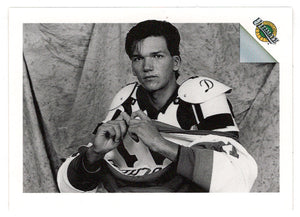 Philippe Boucher - Buffalo Sabres - B&W Portrait (NHL Hockey Card) 1991 Ultimate Draft Picks # 82 Mint