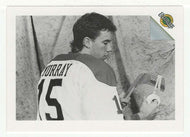 Glen Murray - Boston Bruins - B&W Portrait (NHL Hockey Card) 1991 Ultimate Draft Picks # 84 Mint