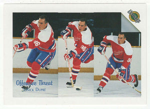 Yanick Dupre - Mikael Nylander - Offensive Threat (NHL Hockey Card) 1991 Ultimate Draft Picks # 88 Mint