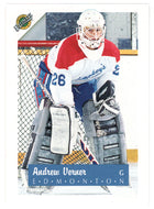 Andrew Verner - Edmonton Oilers (NHL Hockey Card) 1991 Ultimate Draft Picks French Edition # 26 Mint