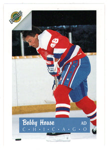 Bobby House - Chicago Blackhawks (NHL Hockey Card) 1991 Ultimate Draft Picks French Edition # 47 Mint