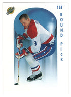 Patrick Poulin - Hartford Whalers - 1st Round Pick (NHL Hockey Card) 1991 Ultimate Draft Picks French Edition # 64 Mint