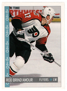 Rod Brind'Amour - Philadelphia Flyers (NHL Hockey Card) 1992-93 O-Pee-Chee # 49 Mint