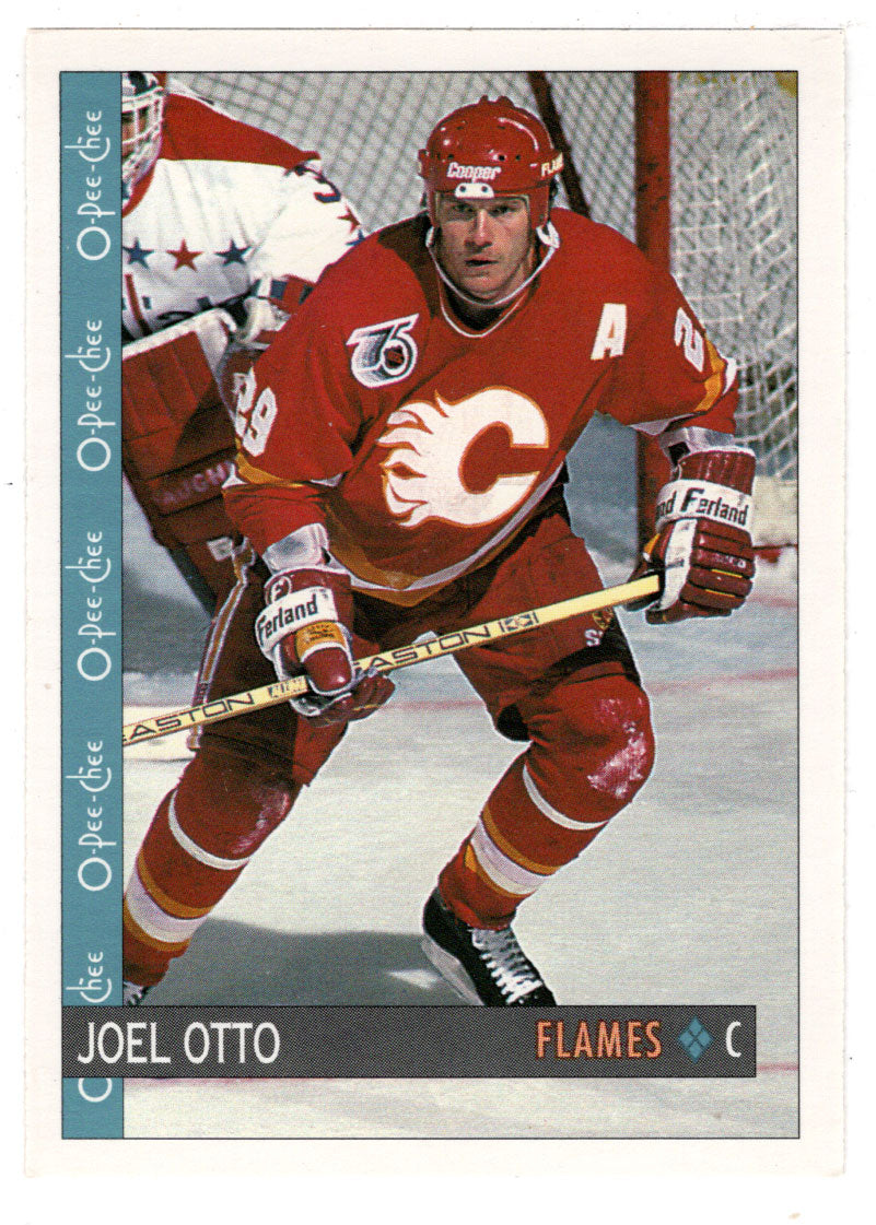 Joel Otto - Calgary Flames (NHL Hockey Card) 1992-93 O-Pee-Chee # 82 Mint