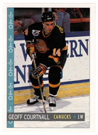 Geoff Courtnall - Vancouver Canucks (NHL Hockey Card) 1992-93 O-Pee-Chee # 176 Mint