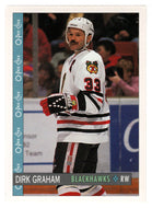 Dirk Graham - Chicago Blackhawks (NHL Hockey Card) 1992-93 O-Pee-Chee # 210 Mint