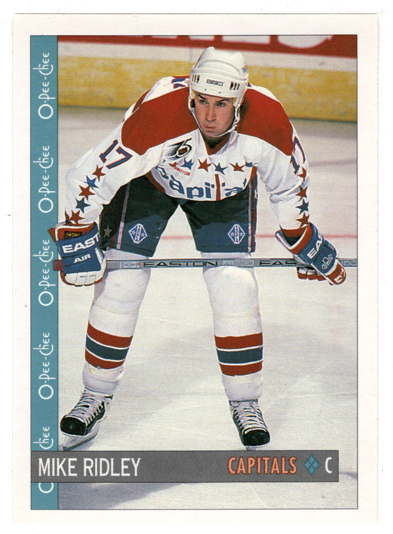 Mike Ridley - Washington Capitals (NHL Hockey Card) 1992-93 O-Pee-Chee # 305 Mint