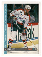 Al Iafrate - Washington Capitals (NHL Hockey Card) 1992-93 O-Pee-Chee # 341 Mint