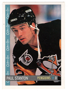 Paul Stanton - Pittsburgh Penguins (NHL Hockey Card) 1992-93 O-Pee-Chee # 361 Mint