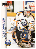 Tom Draper - Buffalo Sabres (NHL Hockey Card) 1992-93 Pro Set # 14 Mint