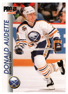 Donald Audette - Buffalo Sabres (NHL Hockey Card) 1992-93 Pro Set # 18 Mint