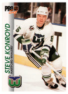 Steve Konroyd - Hartford Whalers (NHL Hockey Card) 1992-93 Pro Set # 62 Mint