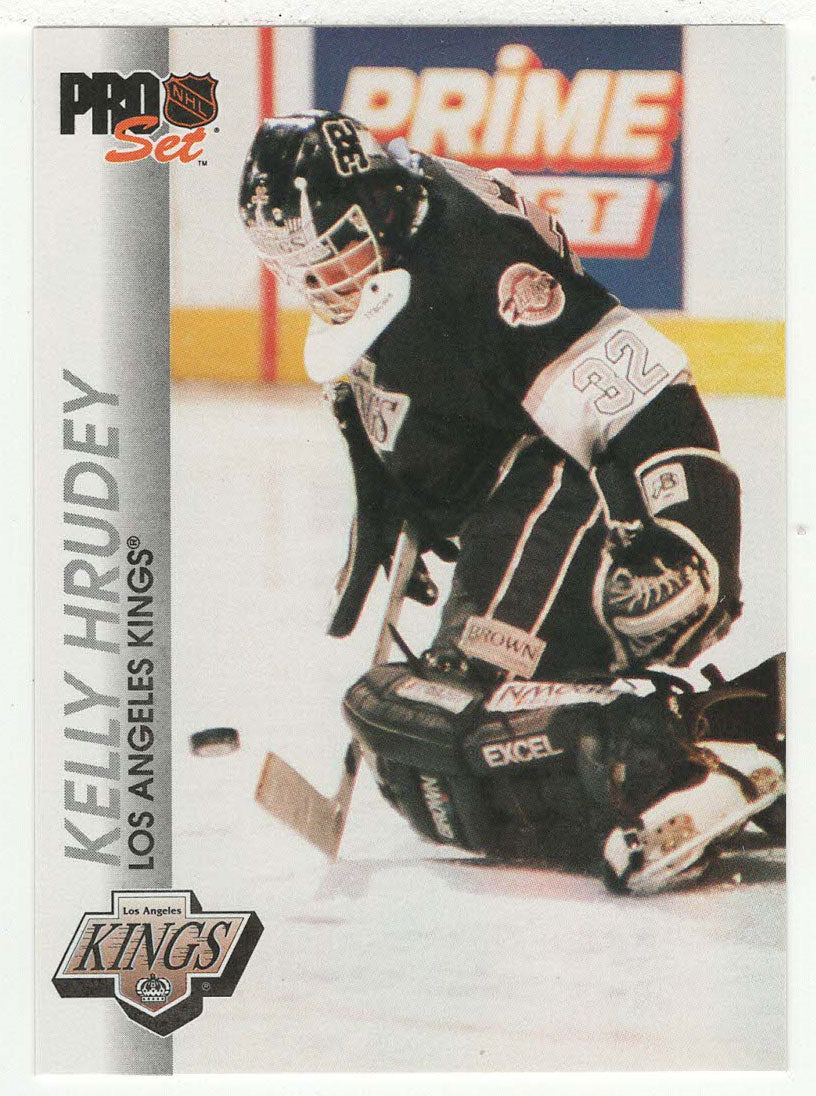 Kelly Hrudey - Los Angeles Kings (NHL Hockey Card) 1992-93 Pro Set # 70 Mint