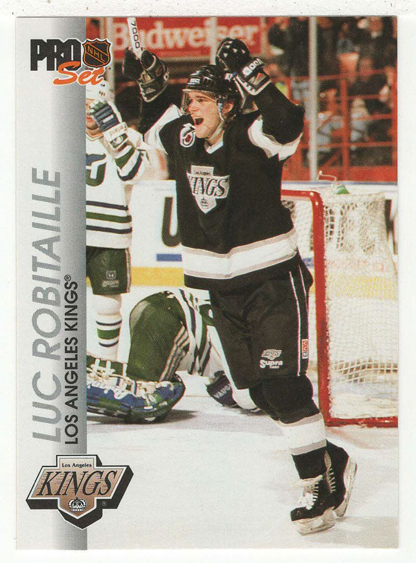 Luc Robitaille - Los Angeles Kings (NHL Hockey Card) 1992-93 Pro Set # 72 Mint