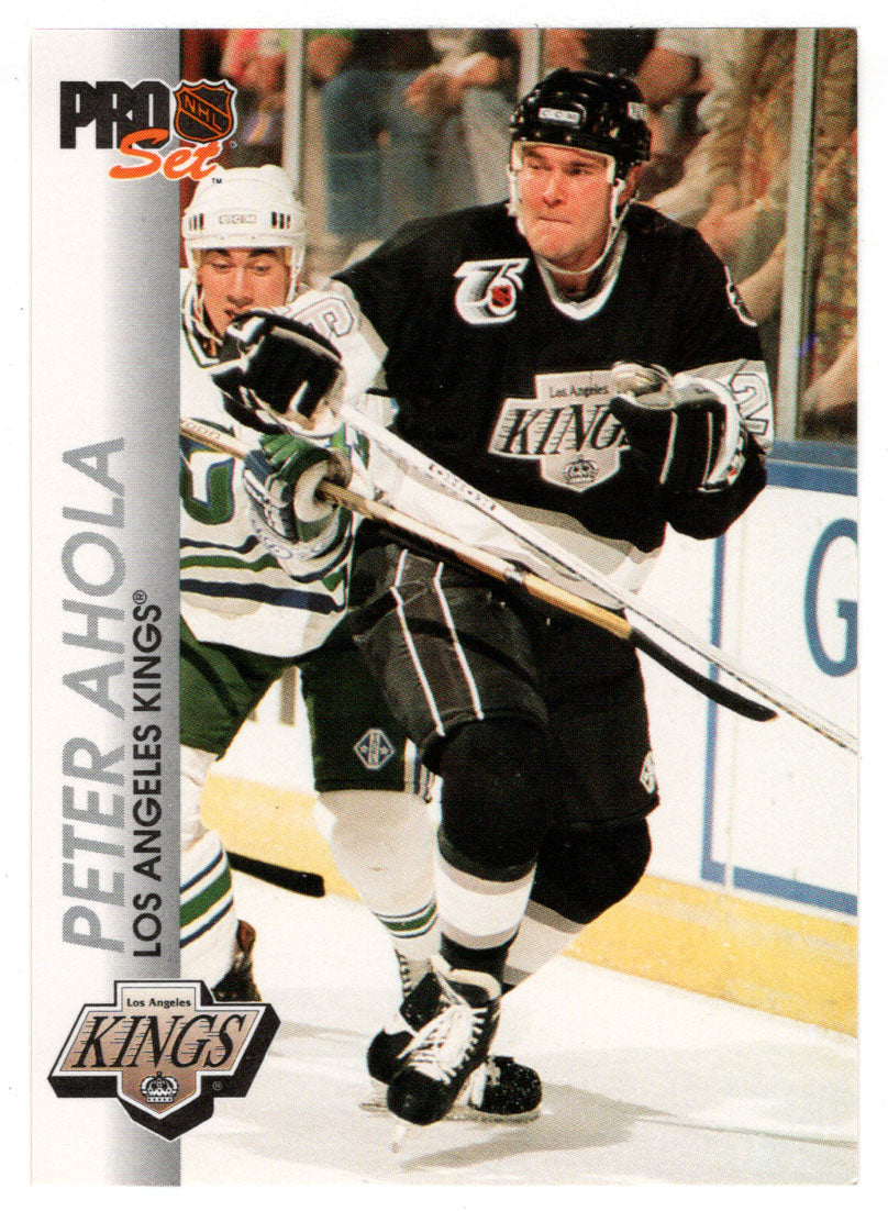 Peter Ahola - Los Angeles Kings (NHL Hockey Card) 1992-93 Pro Set # 73 Mint