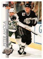 Peter Ahola - Los Angeles Kings (NHL Hockey Card) 1992-93 Pro Set # 73 Mint