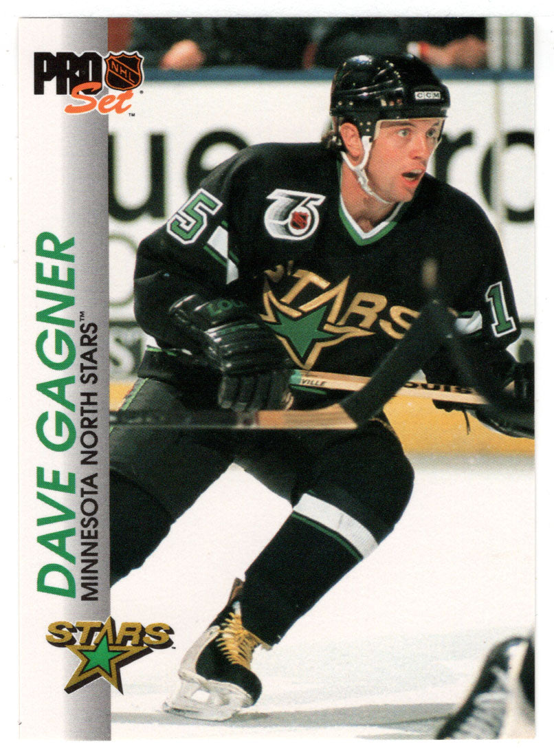Dave Gagner - Minnesota North Stars (NHL Hockey Card) 1992-93 Pro Set # 77 Mint