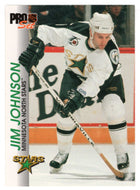 Jim Johnson - Minnesota North Stars (NHL Hockey Card) 1992-93 Pro Set # 83 Mint