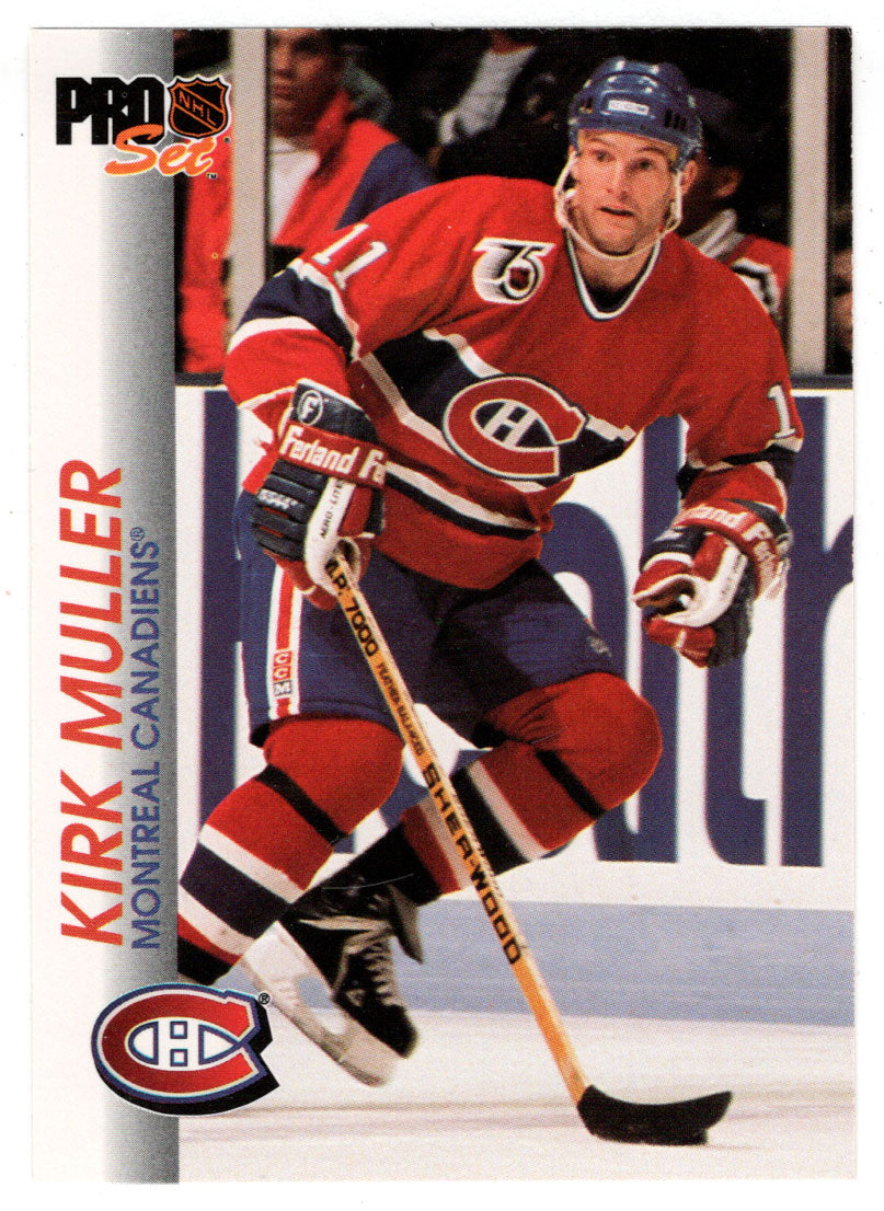 Kirk Muller - Montreal Canadiens (NHL Hockey Card) 1992-93 Pro Set # 87 Mint