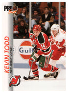 Kevin Todd - New Jersey Devils (NHL Hockey Card) 1992-93 Pro Set # 94 Mint