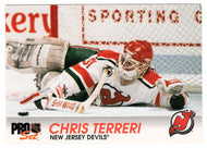 Chris Terreri - New Jersey Devils (NHL Hockey Card) 1992-93 Pro Set # 97 Mint