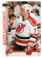Alexei Kasatonov - New Jersey Devils (NHL Hockey Card) 1992-93 Pro Set # 101 Mint